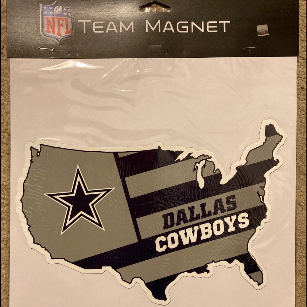 Dallas Cowboys Team Magnet map
